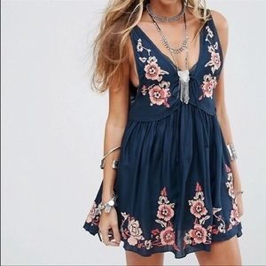 Free people slip dress large